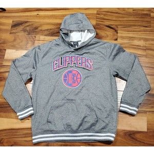 LA Clippers UNK gray Pullover Hoodie Size  extra-large XL